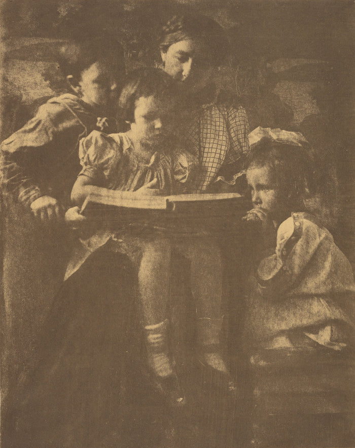 Gertrude Käsebier:[Hermine Turner with Mina and Mason Turne,16x12