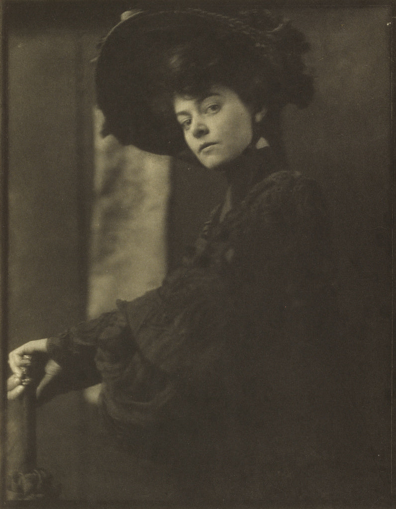 Gertrude Käsebier:[Portrait of an Unknown Woman], Poster Print Wall Art