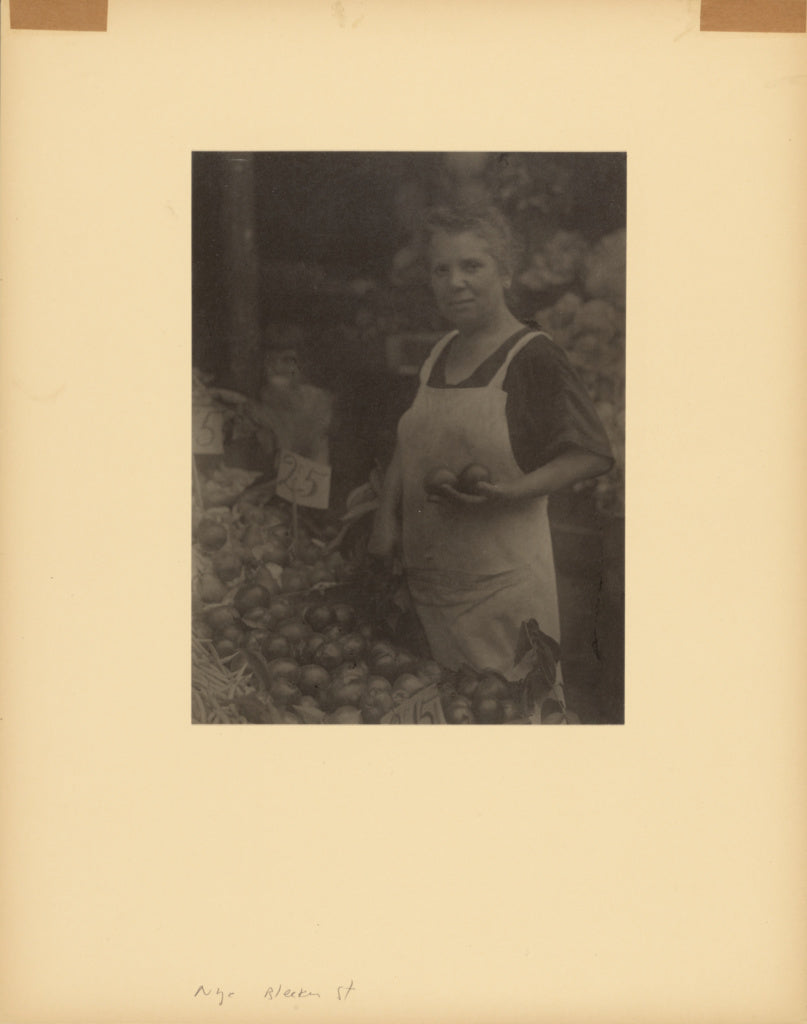 Doris Ulmann:[Woman Grocer on Bleecker Street],16x12"(A3)Poster