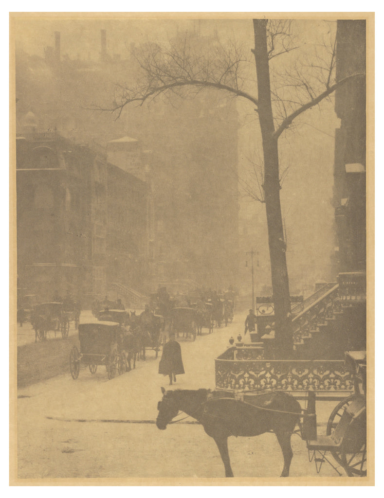 Alfred Stieglitz:[The Street - Design for a Poster], Poster Print Wall Art
