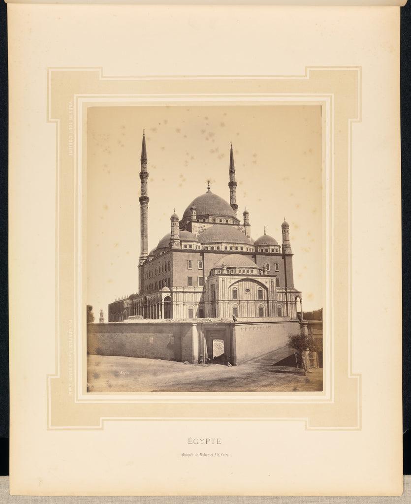 Félix Bonfils:egypte: Mosquée de Mohamet Ali, Caire,16x12"(A3)Poster