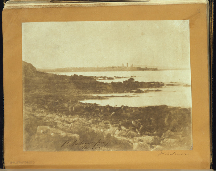 Dr. John Adamson:[Distant view of St. Andrews from the east],16x12