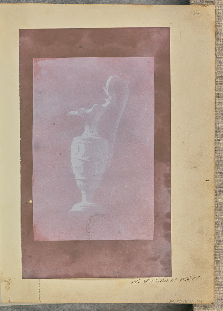 William Henry Fox Talbot:[Maltese Vase], Poster Print Wall Art