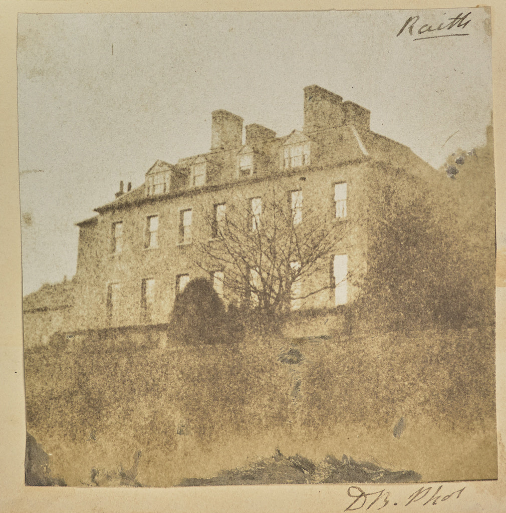 Sir David Brewster:Raith House., Poster Print Wall Art