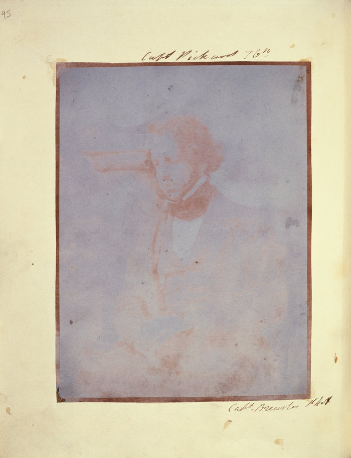 Capt. Henry Craigie Brewster:Portrait of Captain Pickard.,16x12