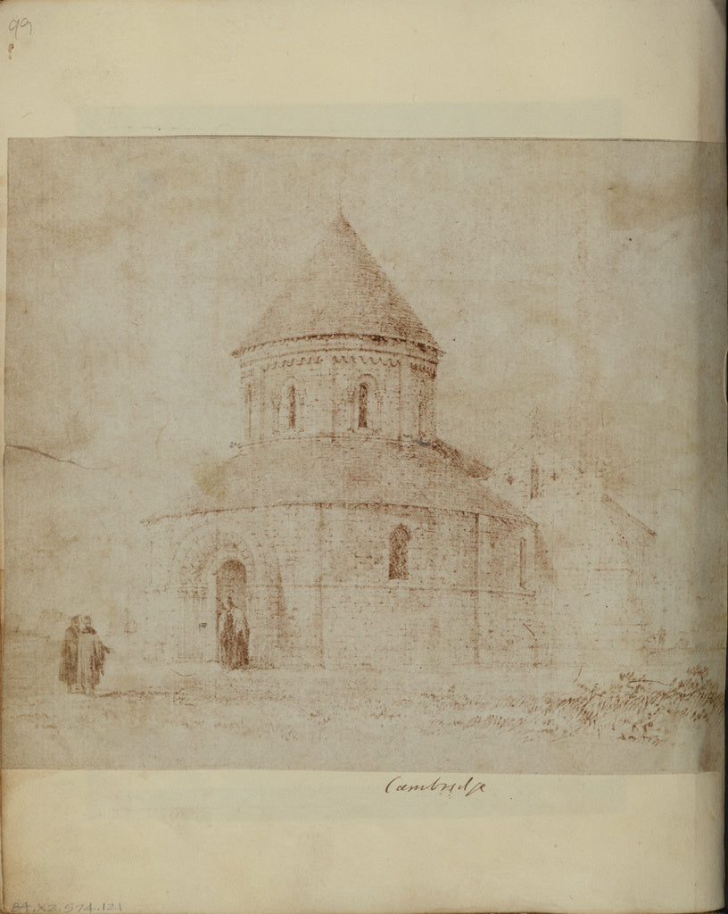 Unknown maker, British:The Church of the Holy Sepulchre and , Poster Print Wall Art