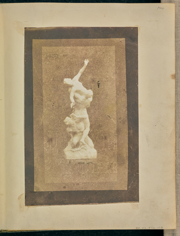 William Henry Fox Talbot:[Statuette of 