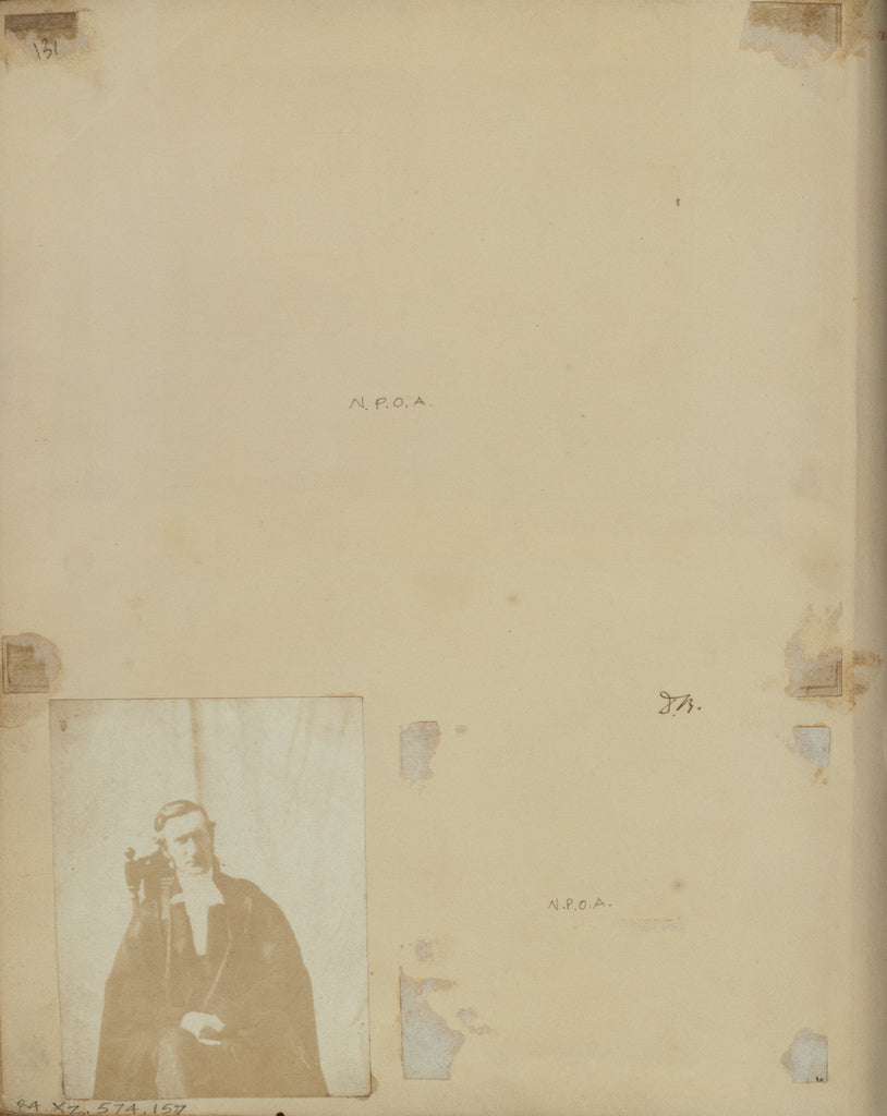 Unknown maker, British:Portrait of an Unidentified Man., Poster Print Wall Art