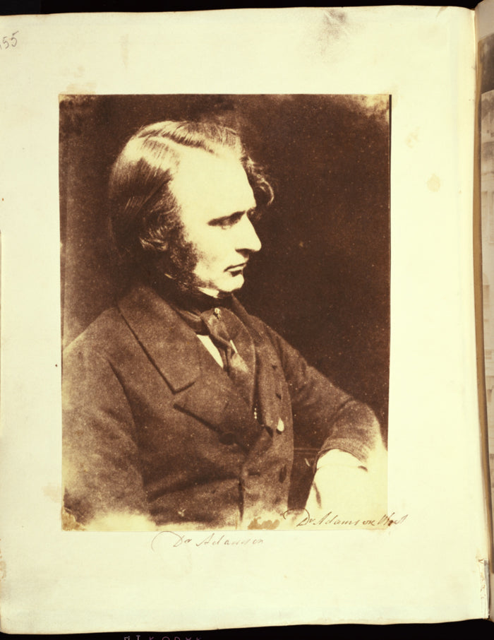 Dr. John Adamson:Self-portrait.,16x12