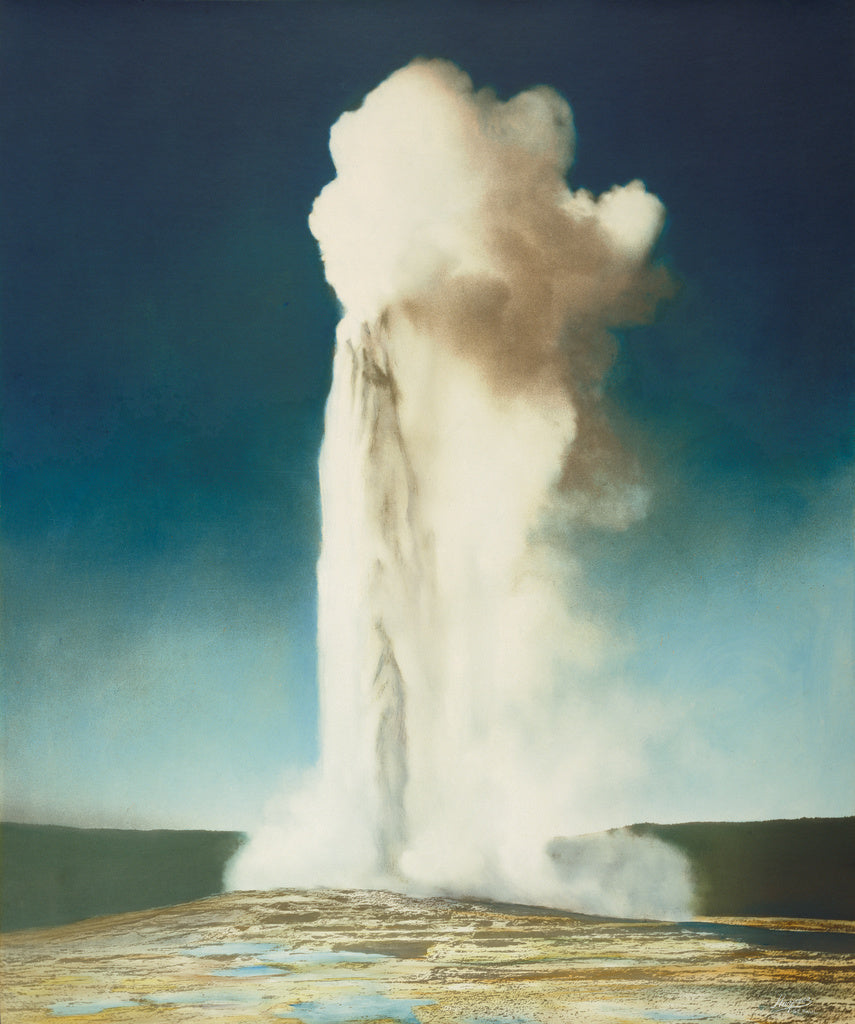 Frank Jay Haynes:[Old Faithful Geyser], Poster Print Wall Art