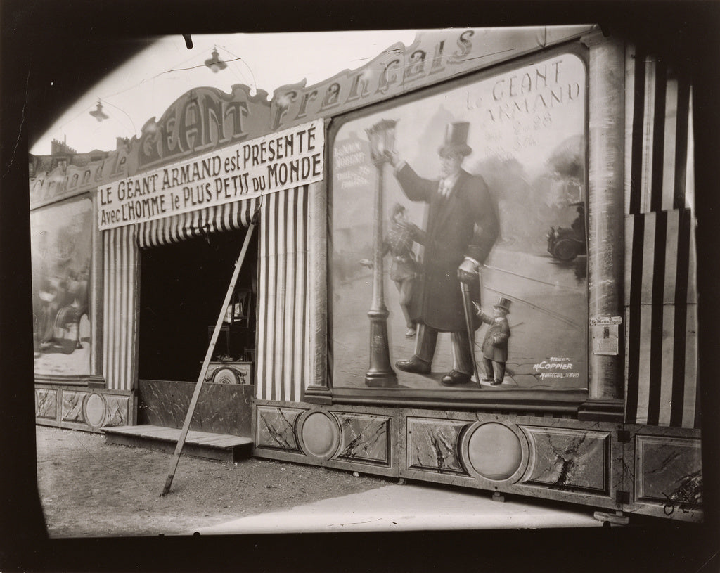 Eugène Atget:Fête du Trone (Street Fair), Poster Print Wall Art