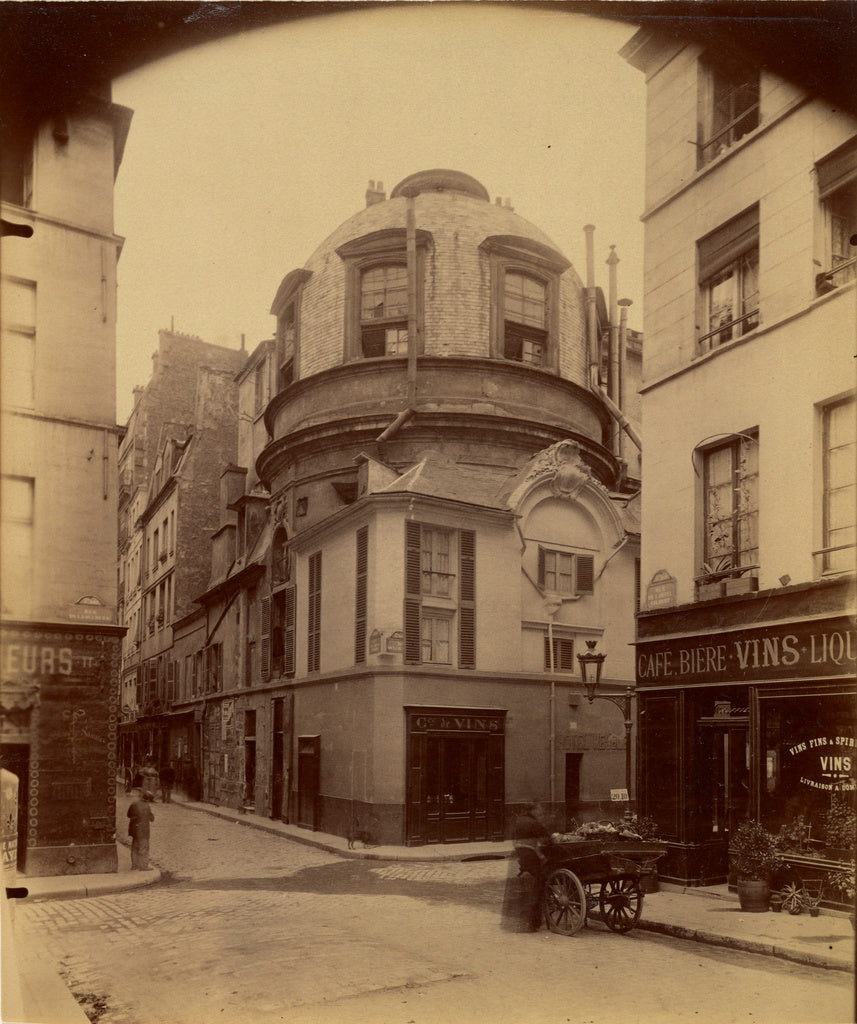 Eugène Atget:Ancienne ecole de Medecine, Poster Print Wall Art