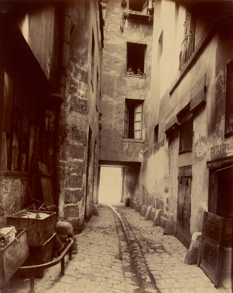 Eugène Atget:Coin rue de Seine,16x12"(A3)Poster