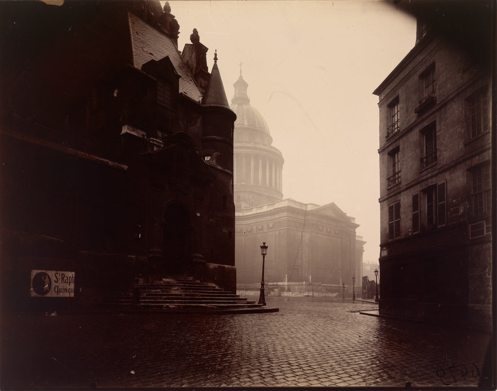 Eugène Atget:The Panthéon, Poster Print Wall Art