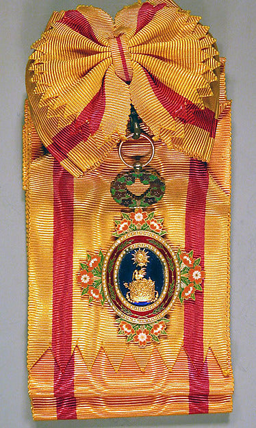 Insignia and Medal late 19th cent,  Poster Print