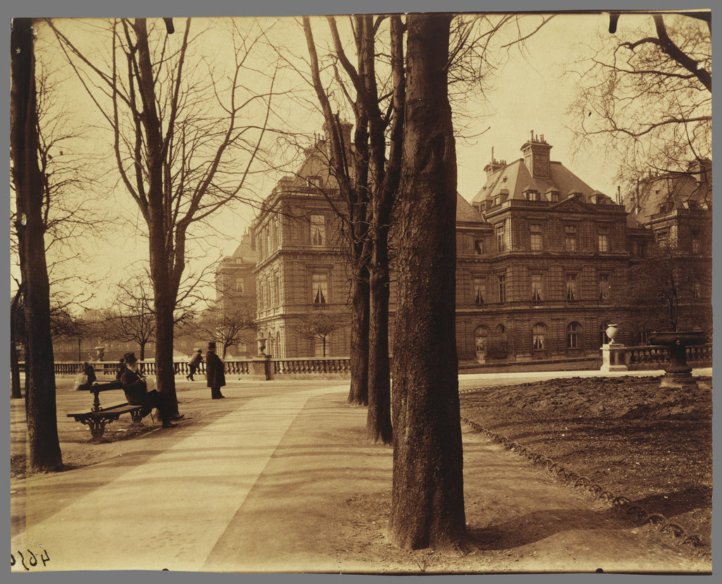 Eugène Atget:Jardin [du] Luxembourg (Luxembourg Gardens), Poster Print Wall Art