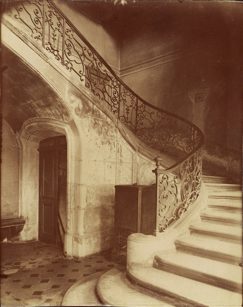 Eugène Atget:Hotel de la Brinvilliers, l'empoisonneuse, Rue, Poster Print Wall Art