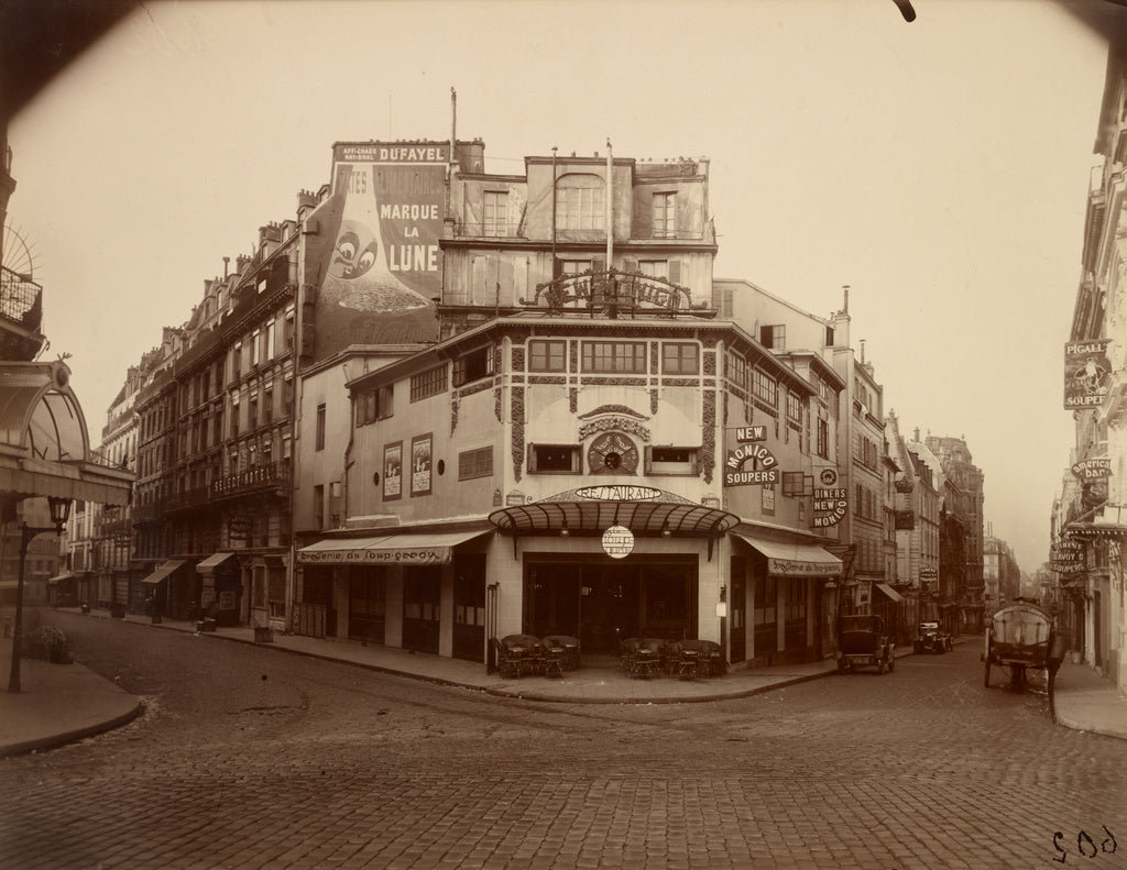 Eugène Atget:Place Pigalle,16x12"(A3)Poster