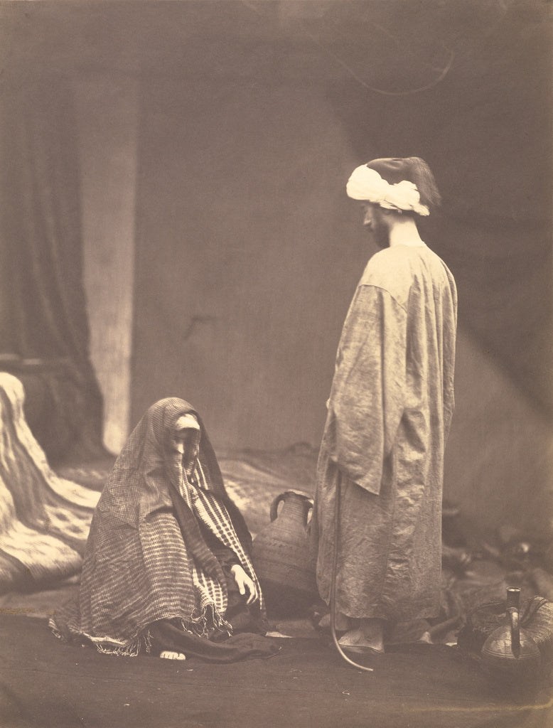 Roger Fenton:[Orientalist Group], Poster Print Wall Art