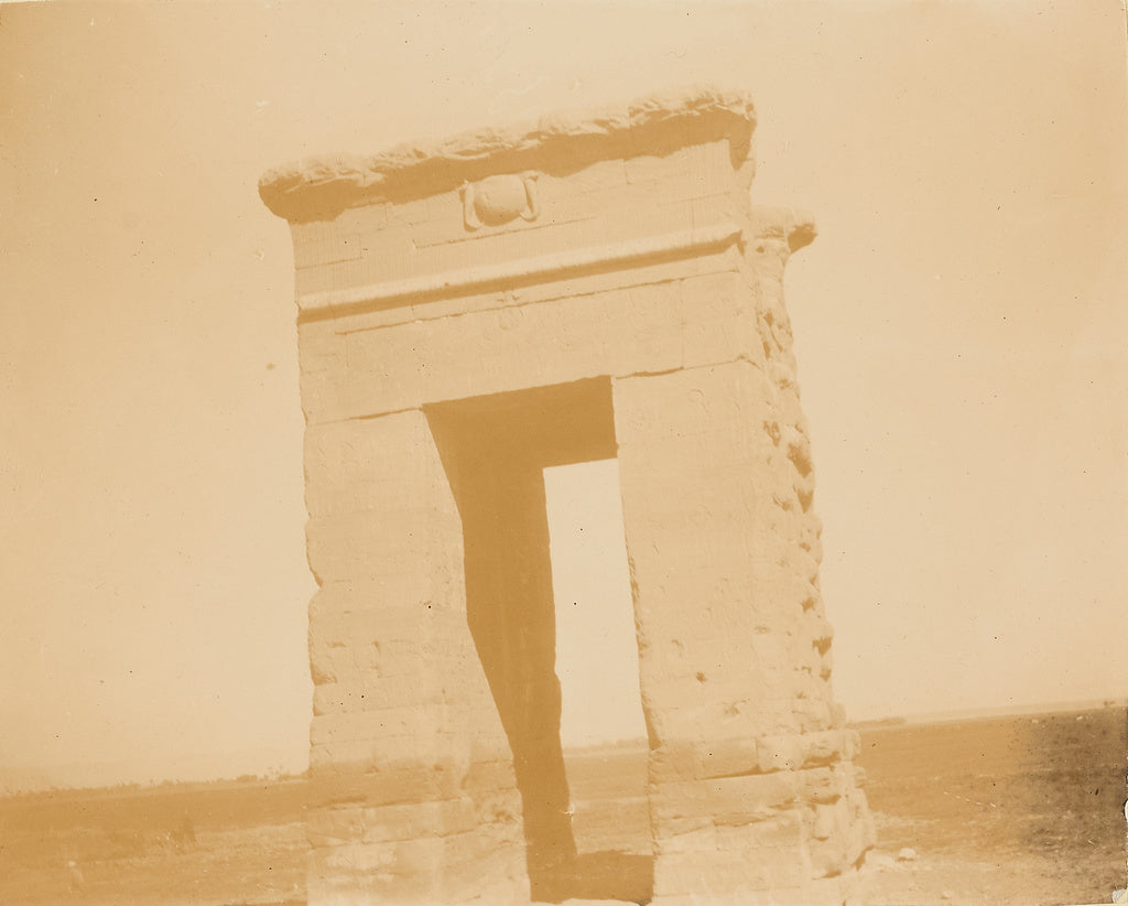Unknown:[Temple Arch at Karnak], Poster Print Wall Art