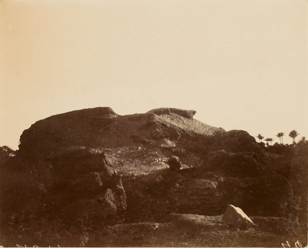 Unknown:[Desert landscape in shadow], Poster Print Wall Art