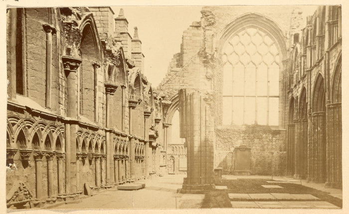 Unknown:[Ruins of Holyrood Abbey],16x12