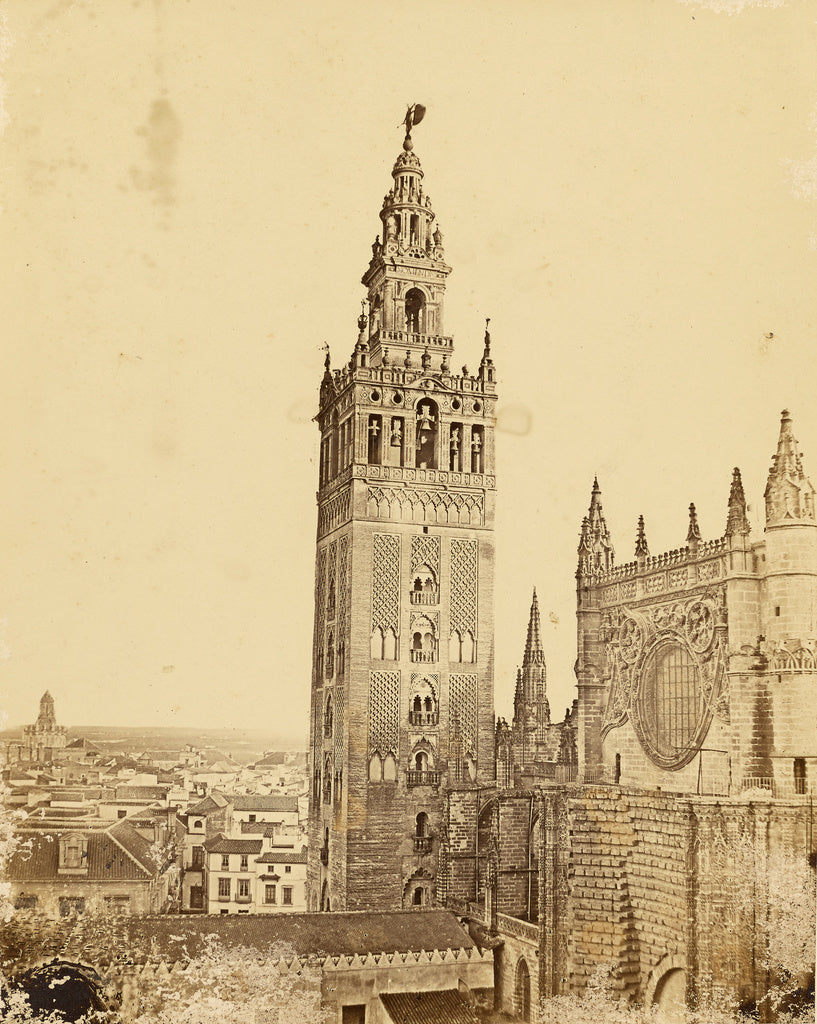 H. Laurent:[Giralda, Seville], Poster Print Wall Art