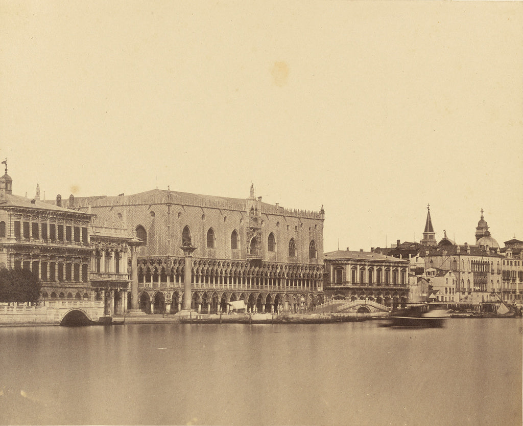 Unknown maker, Italian:[Doge's Palace, Venice], Poster Print Wall Art