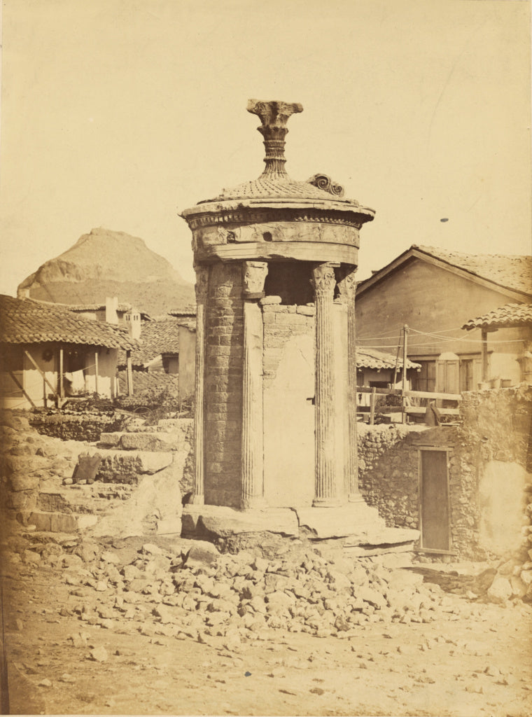 Dimitrios Constantin:[Choragic Monument of Lysicrates], Poster Print Wall Art