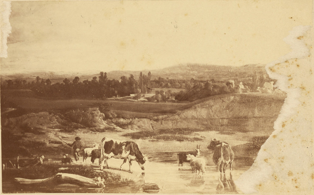 Unknown:[Landscape painting], Poster Print Wall Art