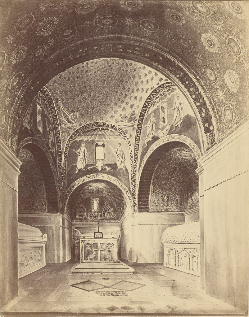 Unknown maker, Italian:[Mausoleum of Galla Placidia], Poster Print Wall Art
