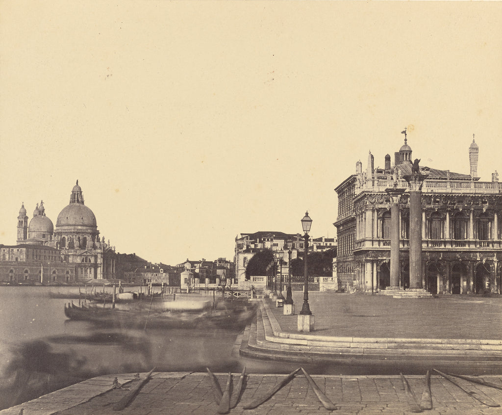 Unknown maker, Italian:[Grand Canal with Doge's Palace and S, Poster Print Wall Art