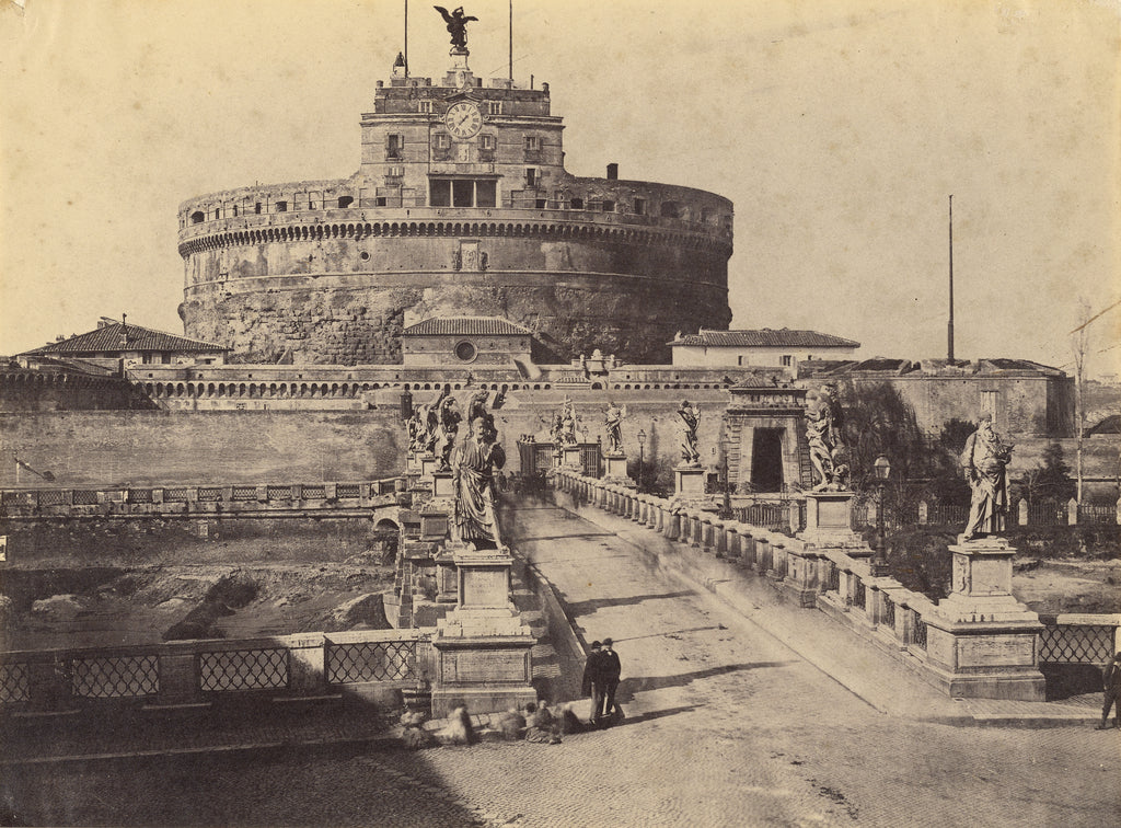 Unknown maker, Italian:[Castel Sant'Angelo], Poster Print Wall Art