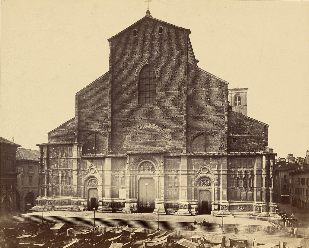 Unknown maker, Italian:[Basilica of San Petronio], Poster Print Wall Art