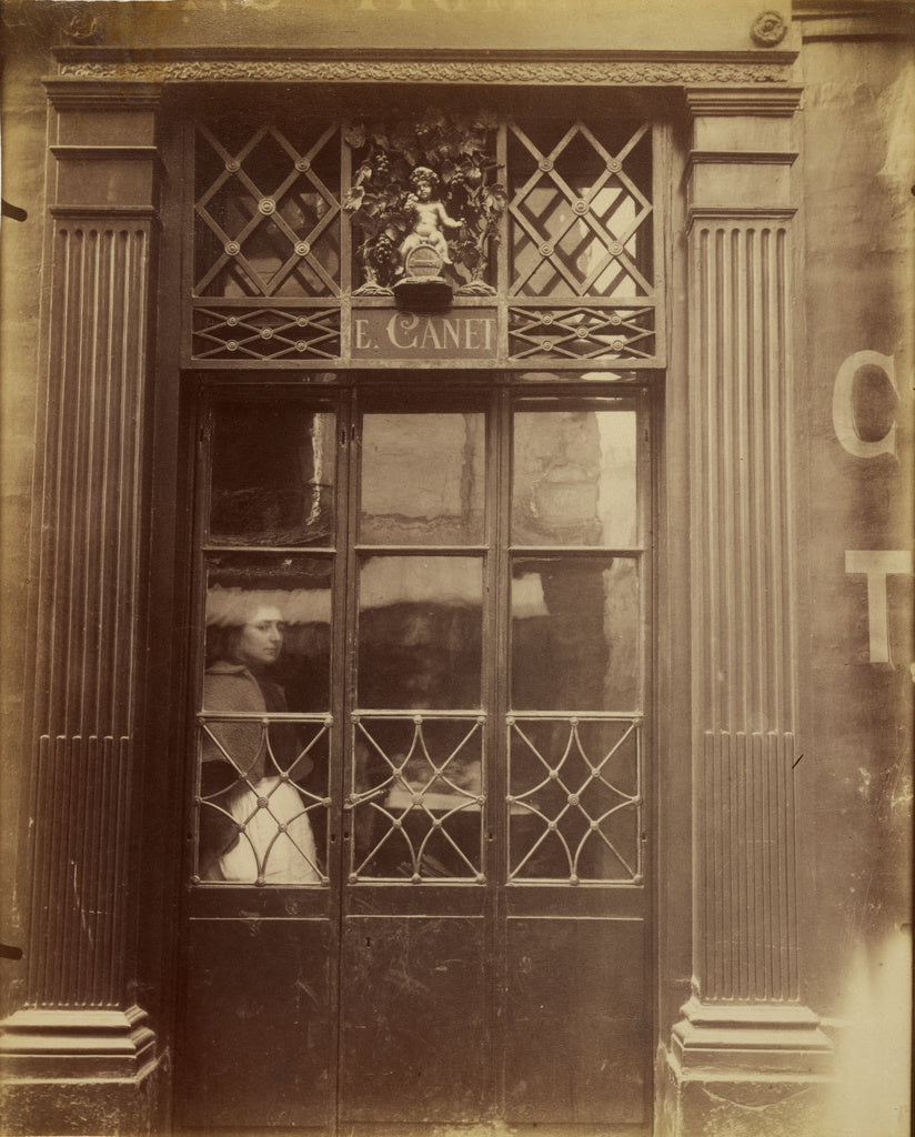 Eugène Atget:Petit Bacchus, 61, rue St. Louis en l'Ile (The, Poster Print Wall Art