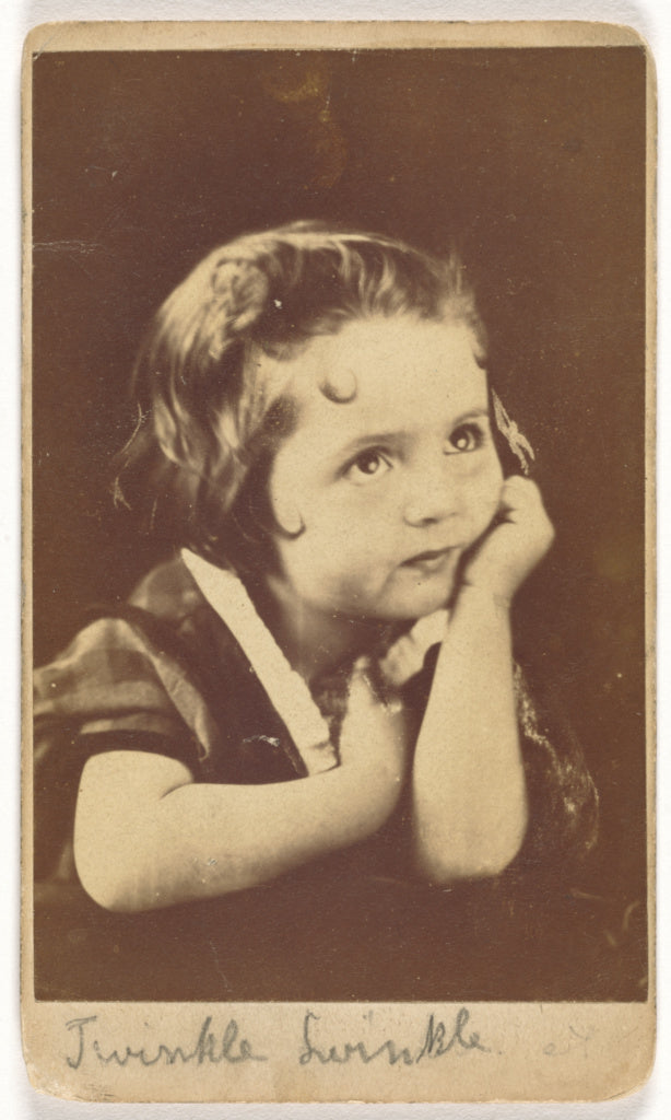 Oscar Gustave Rejlander:[Twinkle, Twinkle], Poster Print Wall Art