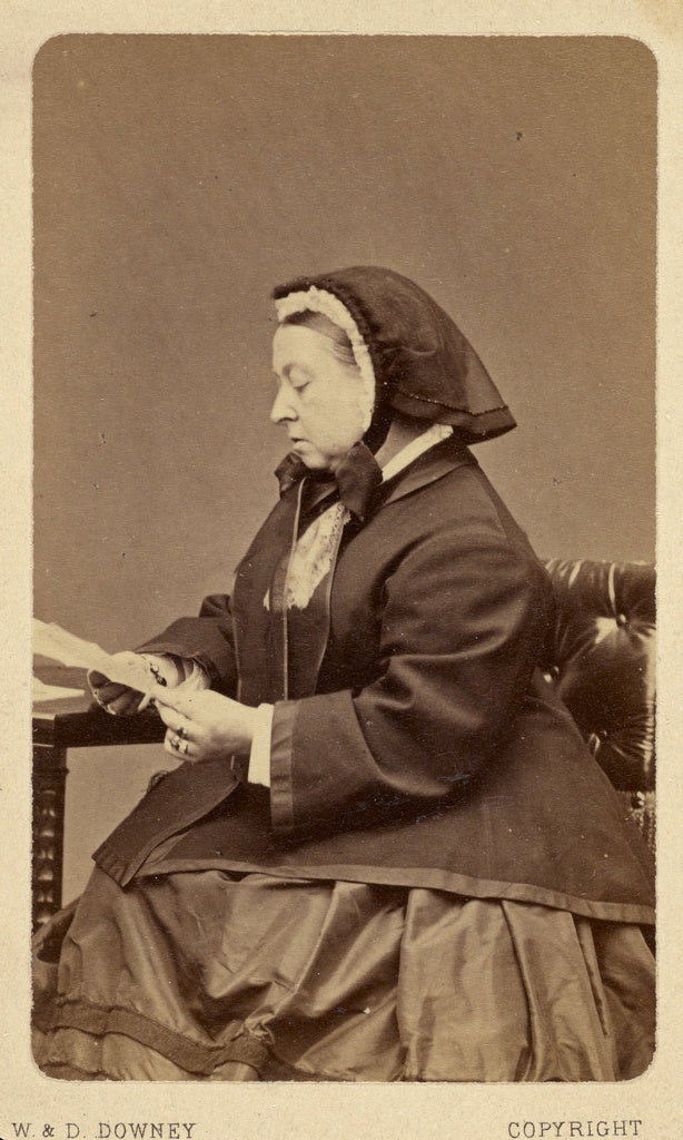 W. & D. Downey:[Queen Victoria], Poster Print Wall Art