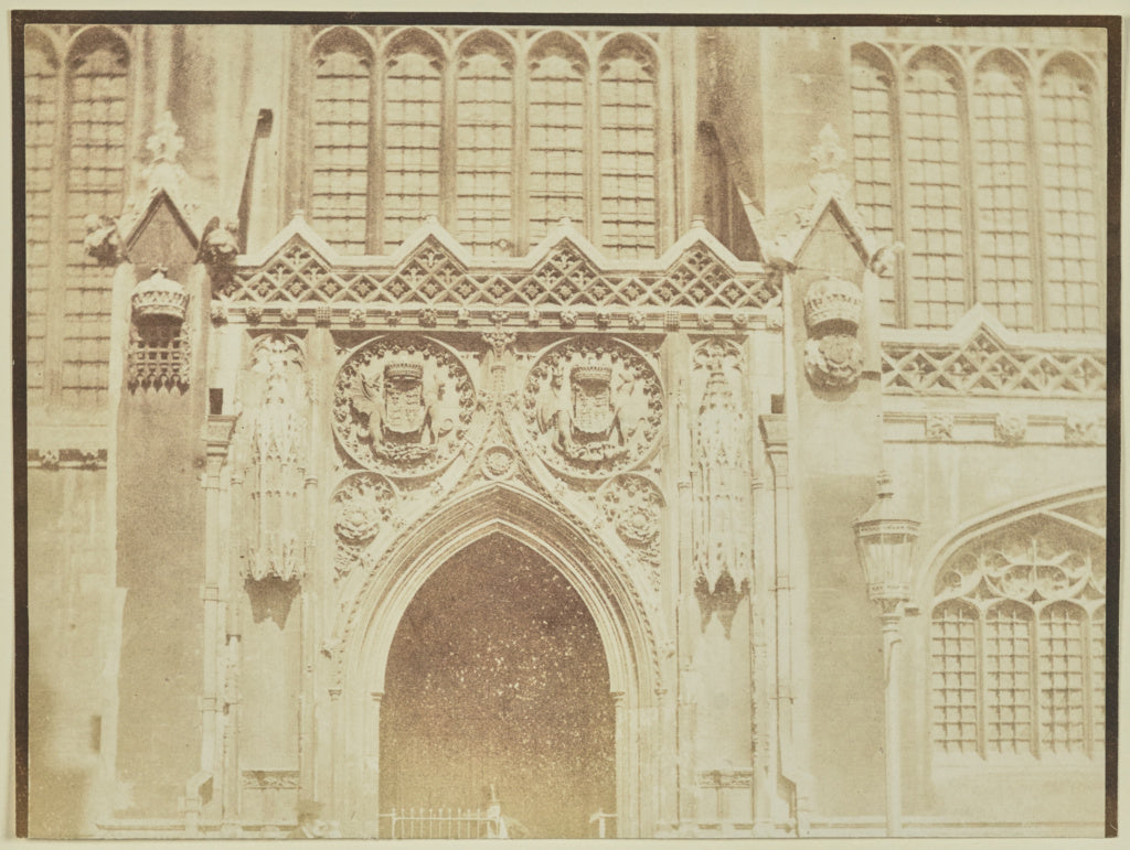William Henry Fox Talbot:[King's College Chapel, Cambridge], Poster Print Wall Art