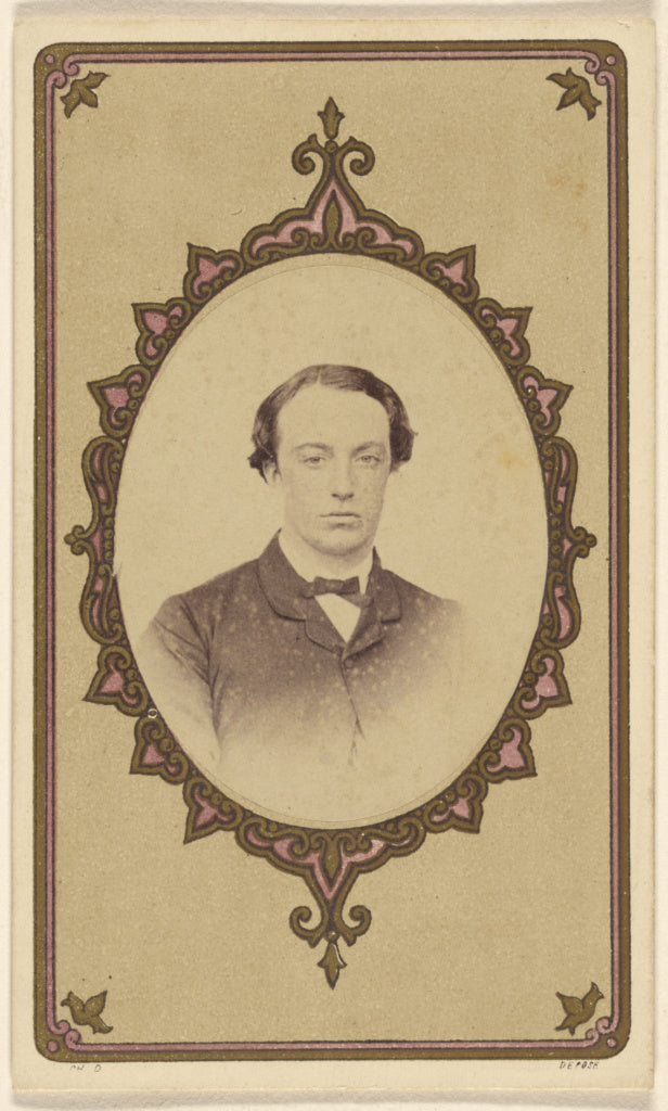 Charles Dauvois:[Unidentified French male],16x12"(A3)Poster