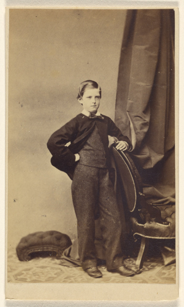 A. Melliss:[Unidentified boy, standing], Poster Print Wall Art