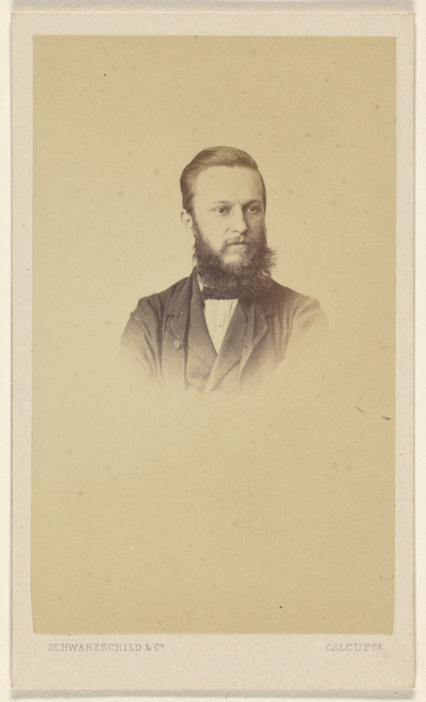 F. Schwarzschild:[Unidentified bearded man, in vignette-styl,16x12