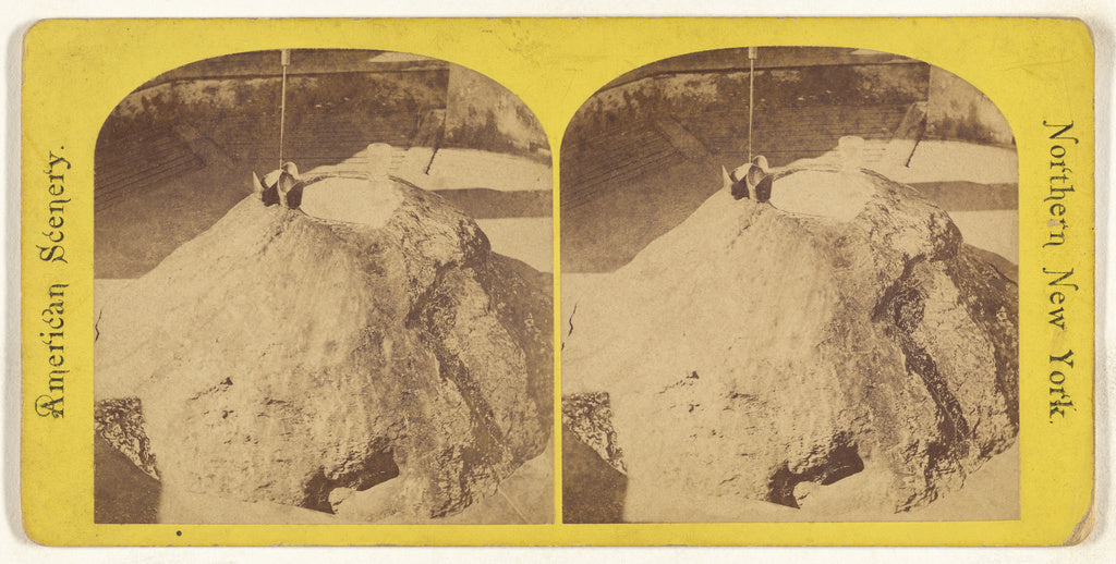 Unknown maker, American:High Rock, Saratoga., Poster Print Wall Art