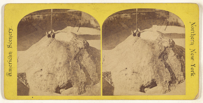 Unknown maker, American:High Rock, Saratoga.,16x12