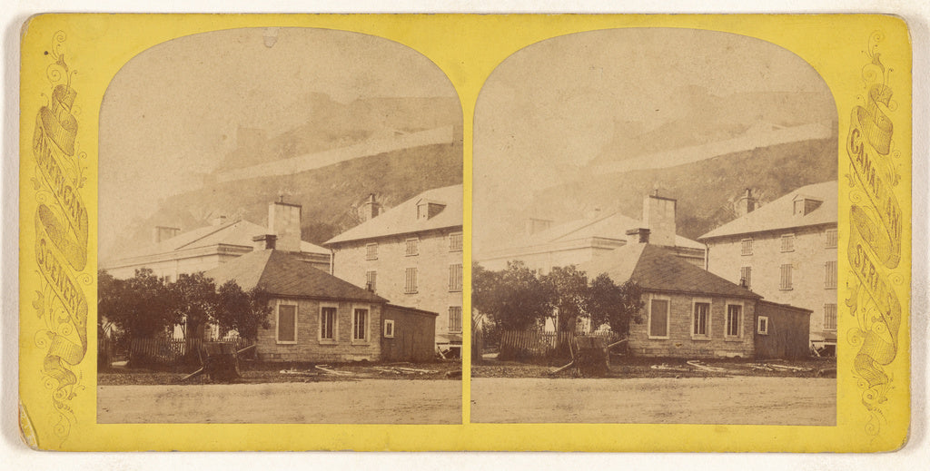 Unknown maker, American:Citadel, from Quebec Wharf, Poster Print Wall Art