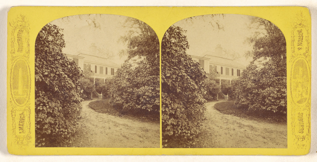 Unknown maker, American:Washington's Headquarters in Cambrid, Poster Print Wall Art