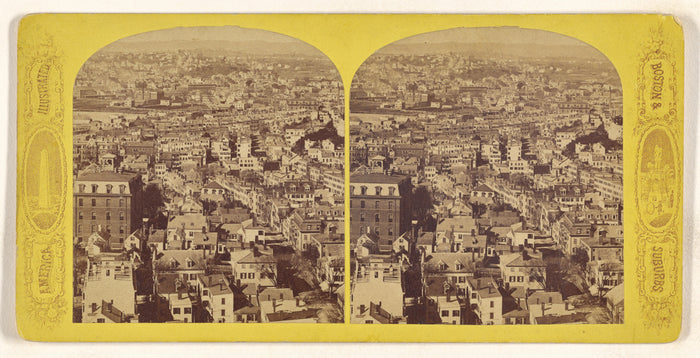 Unknown maker, American:West from Bunker Hill Monument.,16x12