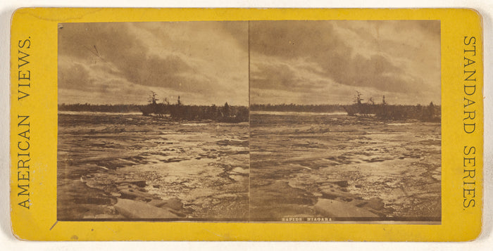 Unknown maker, American:Rapids Niagara.,16x12