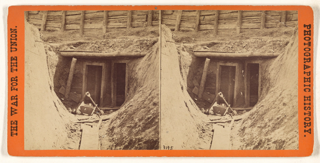 Edward and Henry T. Anthony & Co.:Entrance to the Mine in th, Poster Print Wall Art