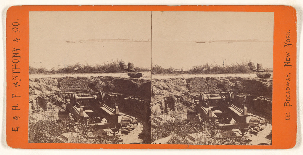 Edward and Henry T. Anthony & Co.:Wreck of the large Blakely, Poster Print Wall Art