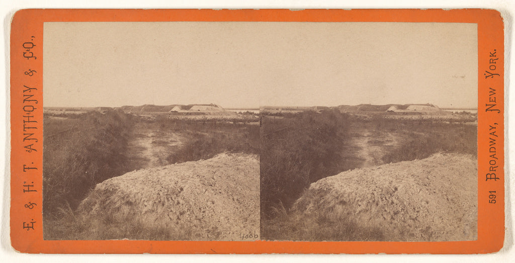 Edward and Henry T. Anthony & Co.:View of Fort Saunders, Kno, Poster Print Wall Art